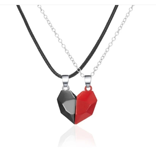 Wunschstein-Herz-Paar-Halskette von Tinkers Love Healing