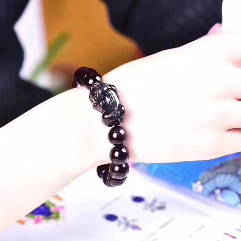 Tinkers Tinkers Eye Obsidian Crystal Bracelet 8mm To 16mm Limited - 0