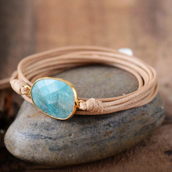 Labradorite Boho Bracelet By Tinkers - Aura Balance