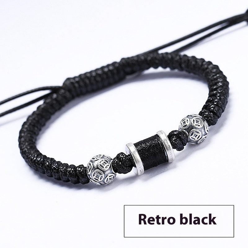 Tinkers Fashion New Hand Woven Money Beads Bracelet Premium Colors - 0