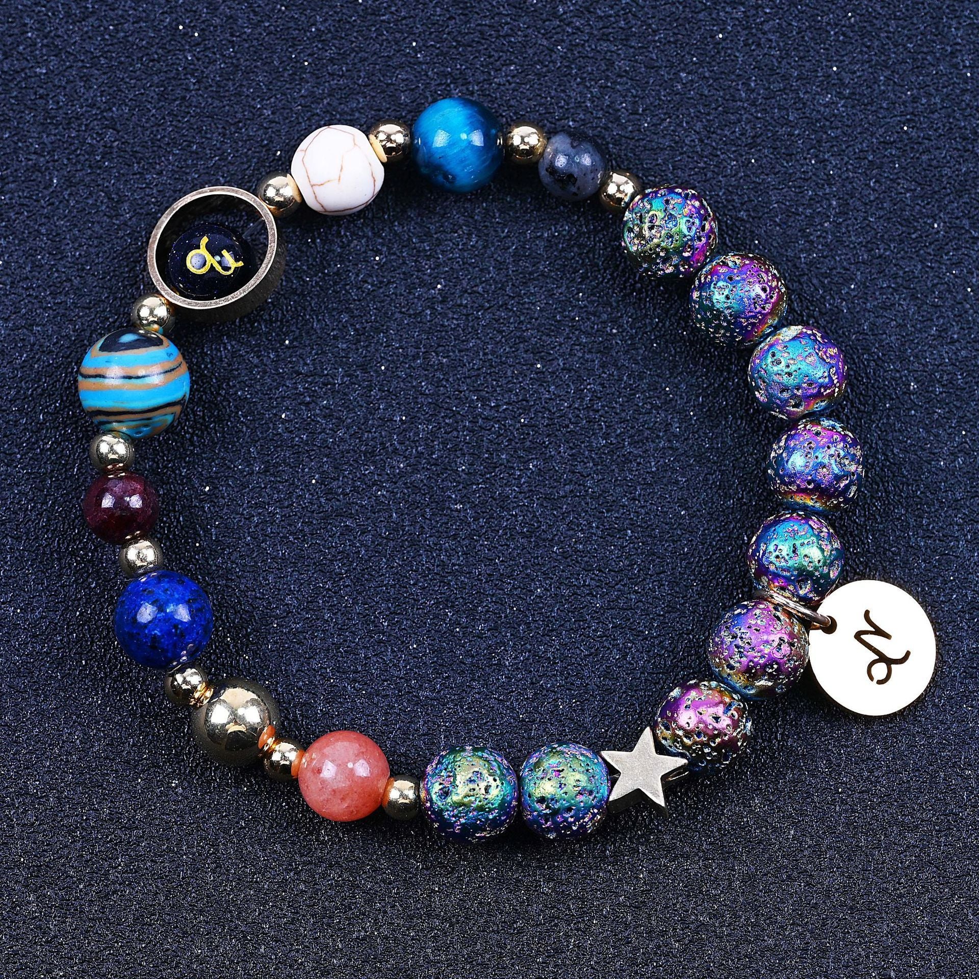 Tinkers Blue San Limited Constellations Volcanic Rock Bracelets - 0