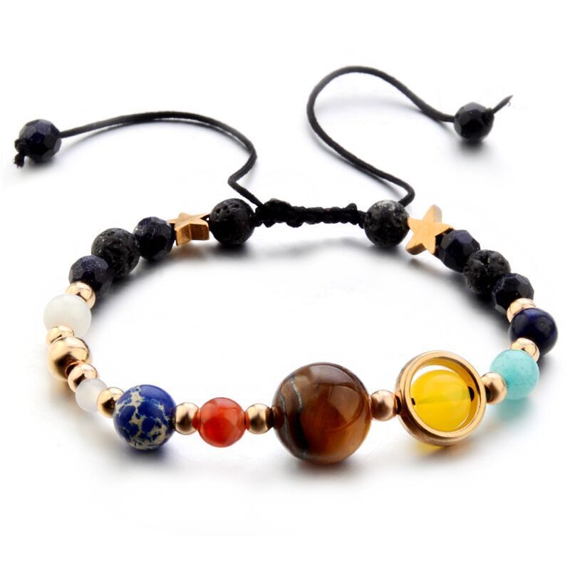 Natural Solar System Bracelet By Tinkers For Men Protection