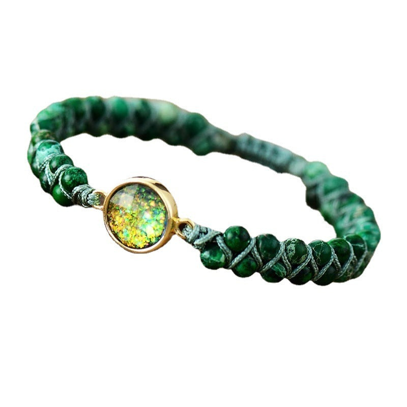 Tinkers Emperor Stone Beads Handwoven Bracelet Limited Edition - 0