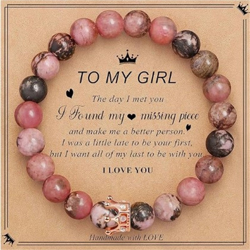 Tinkers Rhodochrosite Zebra Crystal Bracelet Limited Edition - 0