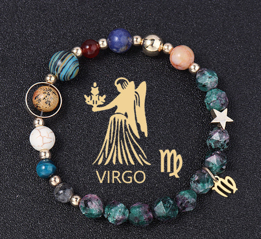 Tinkers Natural Stone Twelve Constellations Bracelet Exclusive - 0