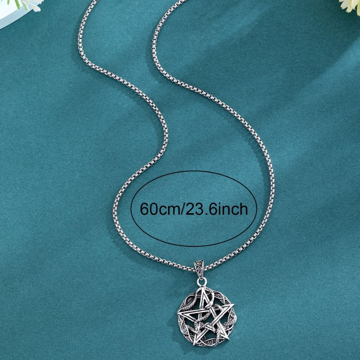 Handcrafted Pentagram Pendant for Spiritual Protection by Tinkers