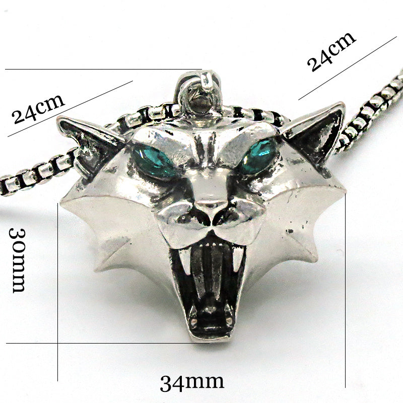 Silver Gold Rhinestone Wild Game Animal Chain Necklace