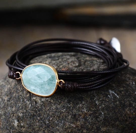 Labradorite Boho Bracelet By Tinkers - Aura Balance