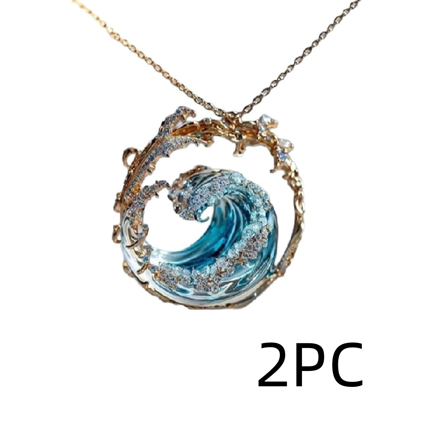 Ocean Theme Adjustable Hailang Necklace Copper Pendant
