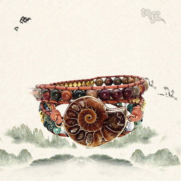 Handcrafted Natural Conch Bracelet for Balance by Tinkers
