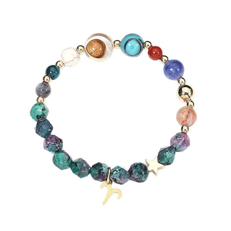 Tinkers Natural Stone Twelve Constellations Bracelet Exclusive - 0