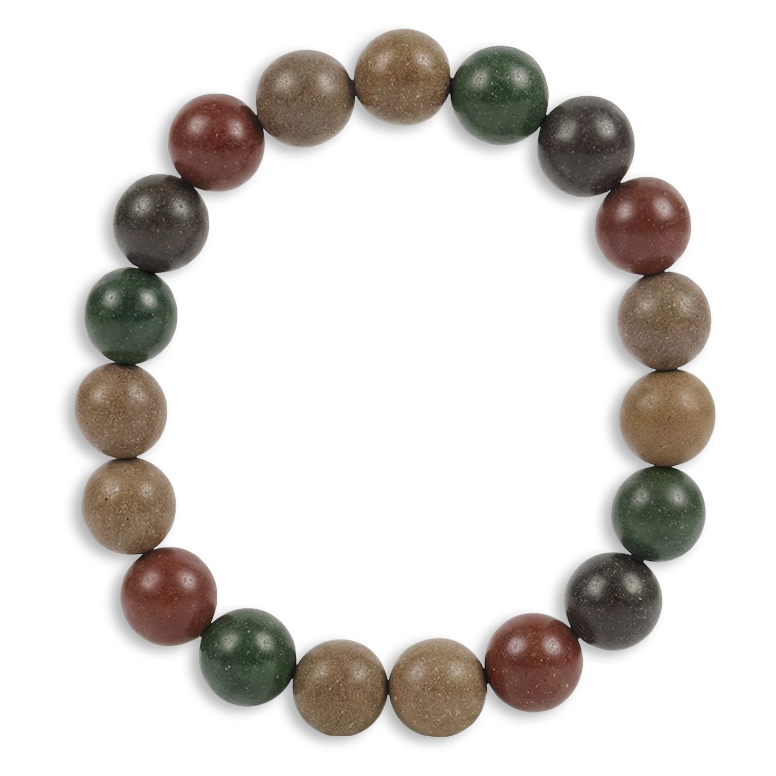 TCM Herbal Wood Bracelet — Sandalwood, Agarwood & Herb