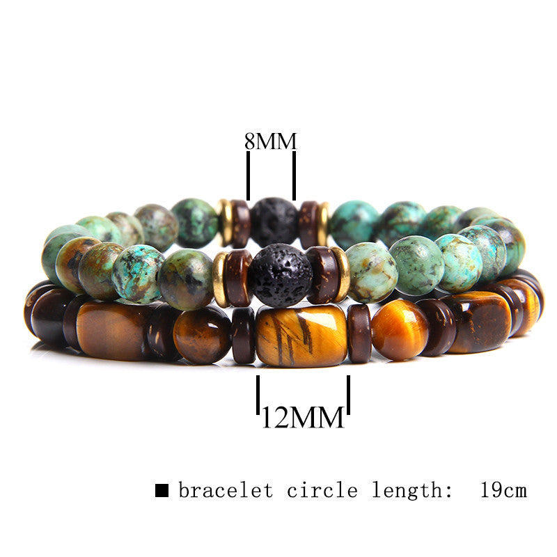 Natural Tiger Eye Bracelet For Men By Tinkers, Protection