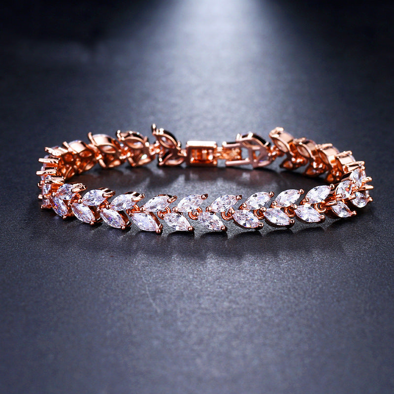 Tinkers Tinkers Copper Horse Eye Zircon Bracelet Elite Line - Apparel & Accessories > Jewelry > Bracelets 0
