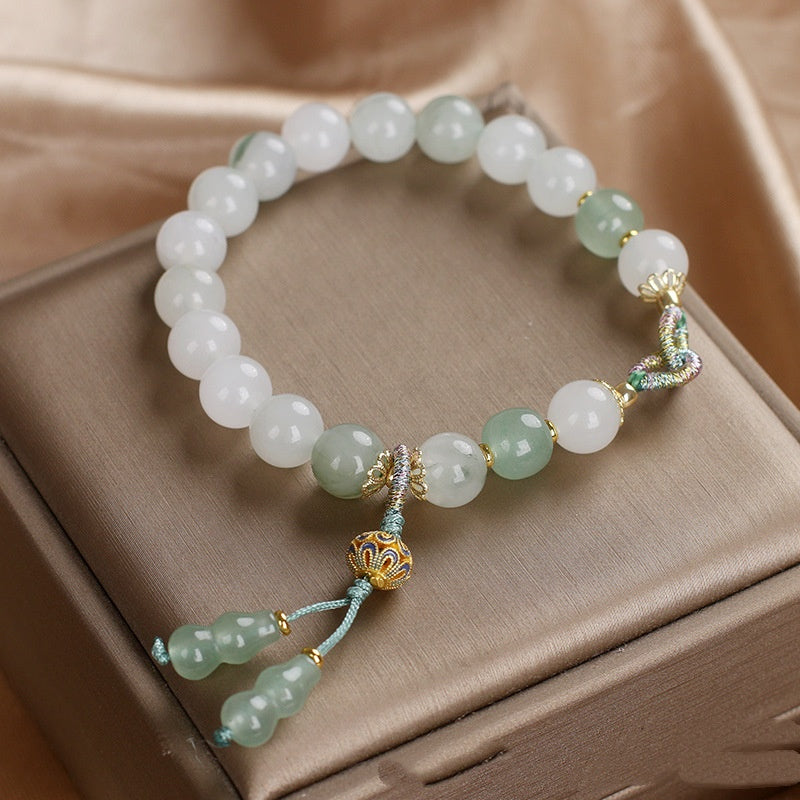 Elegant Handcrafted Natural Agate Bracelet for Women's Balance by Tinkers