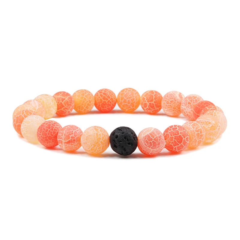 Tinkers 10 Colors Buddhist Stone Beaded Bracelet Elastic Gift - Uncategorized