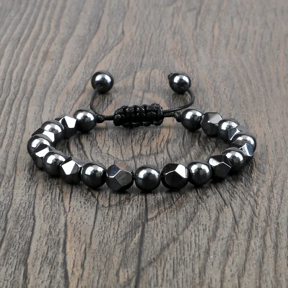 Tinkers Natural Lava Stone Beaded Bracelet Yoga Style Luxe Elegance - Uncategorized