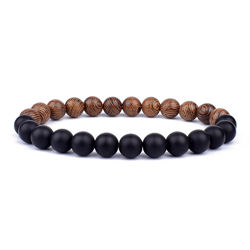 Tinkers Volcanic Stone Lava Bracelet Tibetan Buddha Edition -