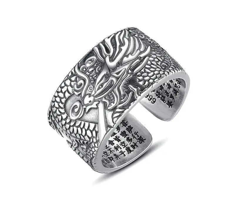 Tinkers Dragon Ring - Protection And Spiritual Energy