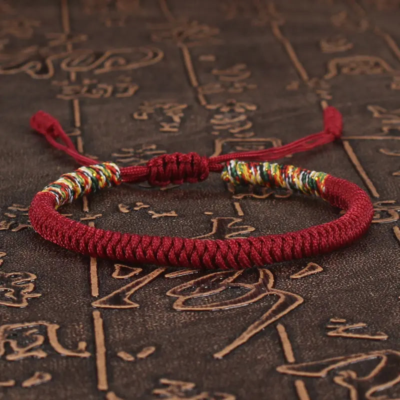 Tinkers Tibetan Buddhist Bracelet Unisex Handmade King Kong Knot -