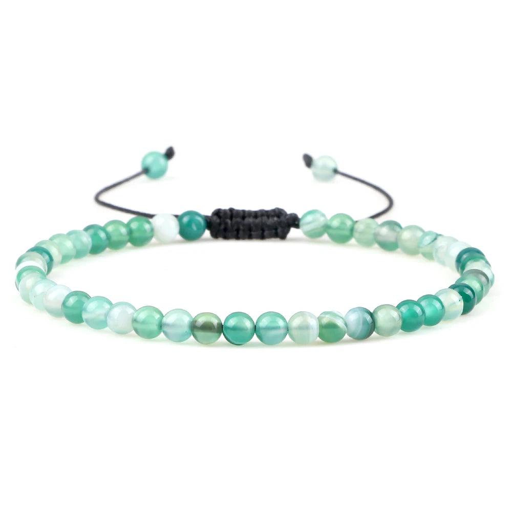 Tinkers EarthStone 4mm Natural Mini Beads Bracelet Unisex Yoga - Apparel & Accessories > Jewelry > Bracelets