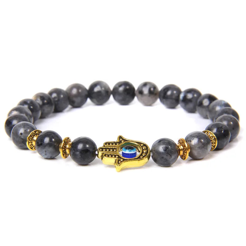 Natural Agate Protection Bracelet Unisex By Tinkers