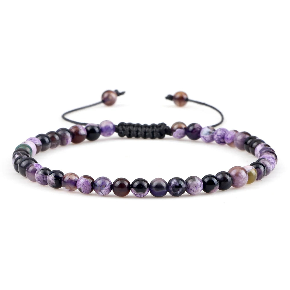 Tinkers EarthStone 4mm Natural Mini Beads Bracelet Unisex Yoga - Apparel & Accessories > Jewelry > Bracelets