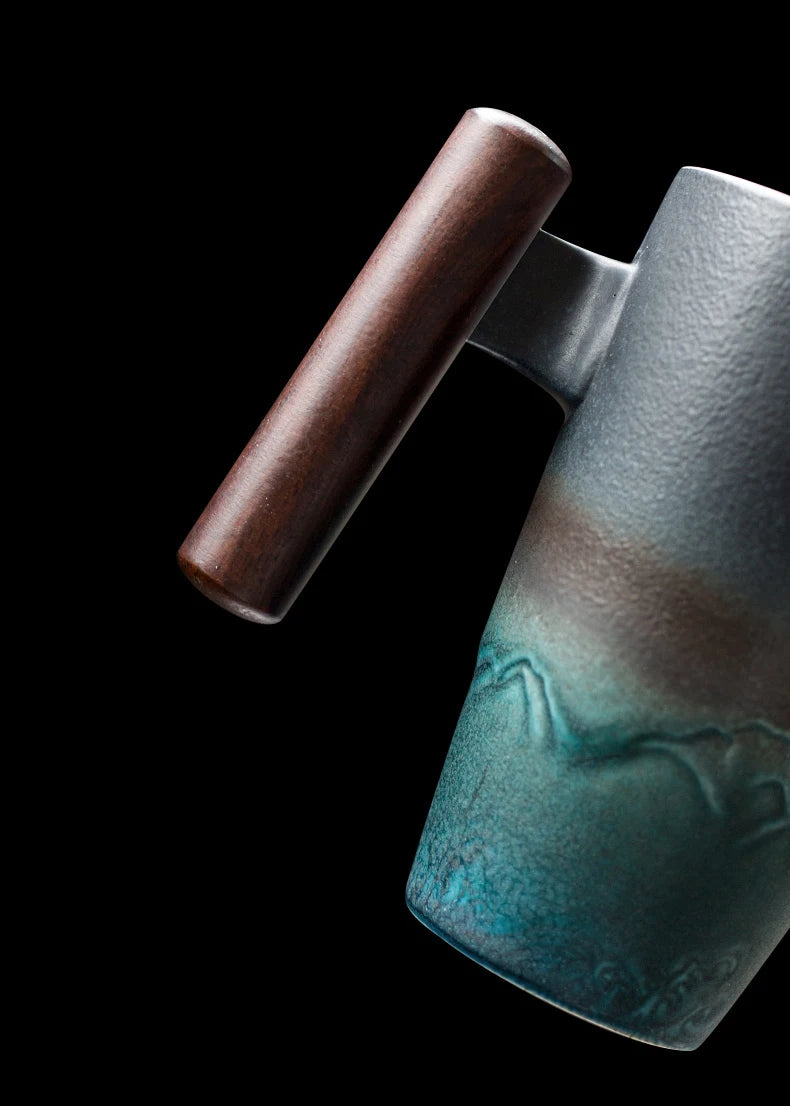 Handcrafted Elegant Ceramic Mug by Tinkers for Professionals