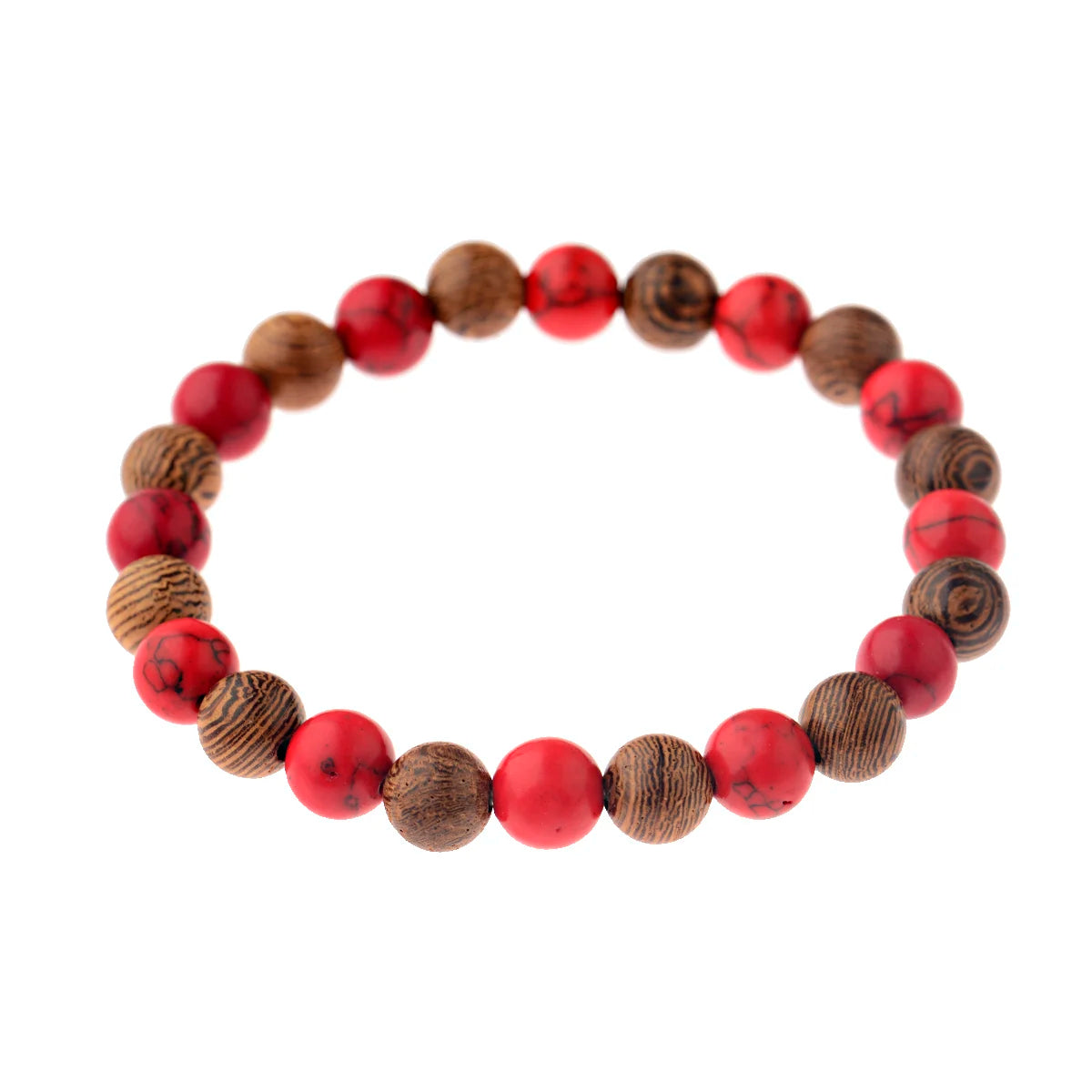 Tinkers Viking Rune Bracelet Wood Lava Stone Bohemian Exclusive -