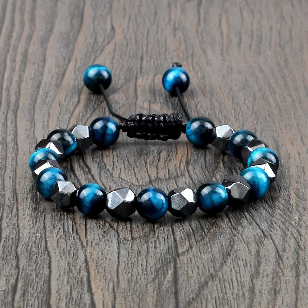 Tinkers Natural Lava Stone Beaded Bracelet Yoga Style Luxe Elegance - Uncategorized