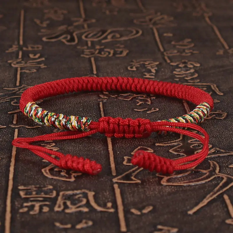 Tinkers Tibetan Buddhist Bracelet Unisex Handmade King Kong Knot -
