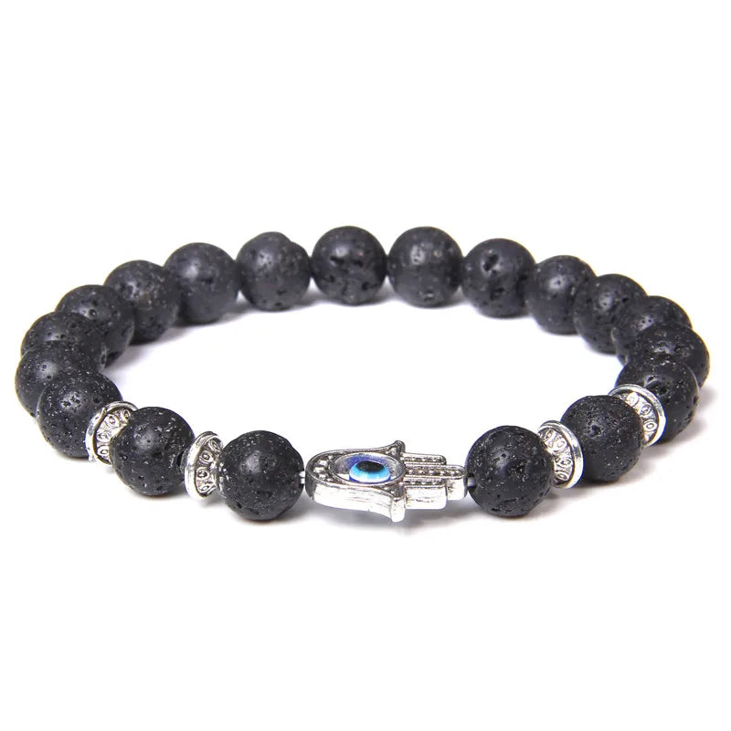 Natural Agate Protection Bracelet Unisex By Tinkers