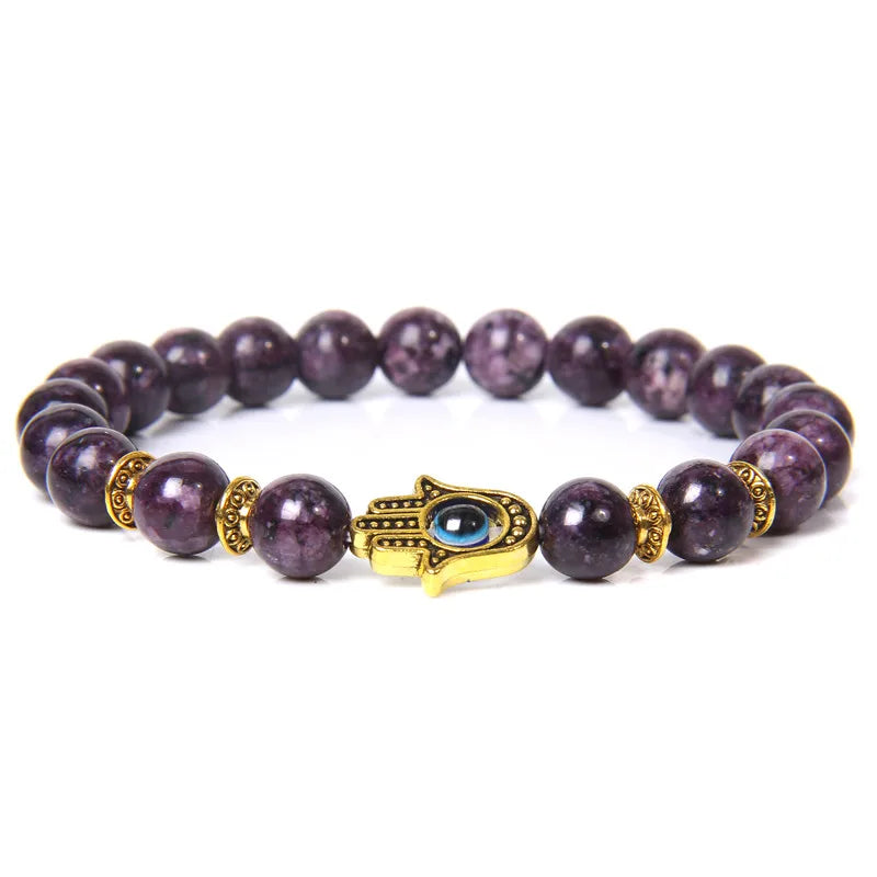 Natural Agate Protection Bracelet Unisex By Tinkers
