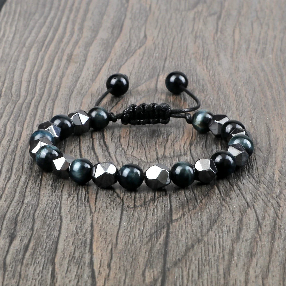 Tinkers Natural Lava Stone Beaded Bracelet Yoga Style Luxe Elegance - Uncategorized