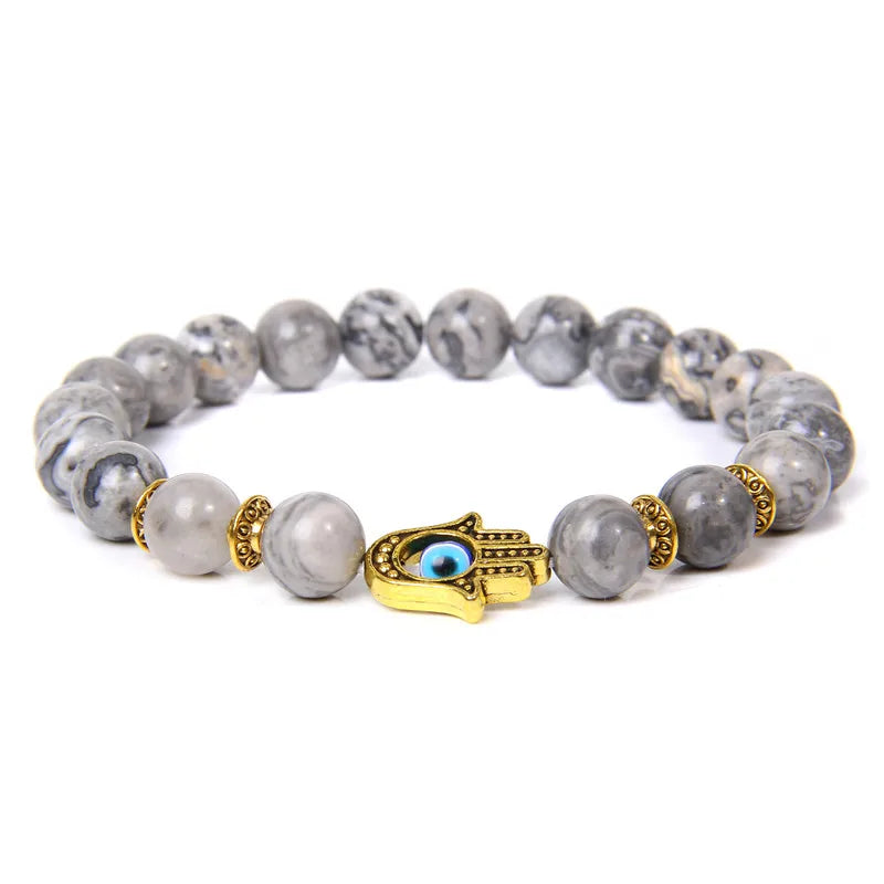Natural Agate Protection Bracelet Unisex By Tinkers