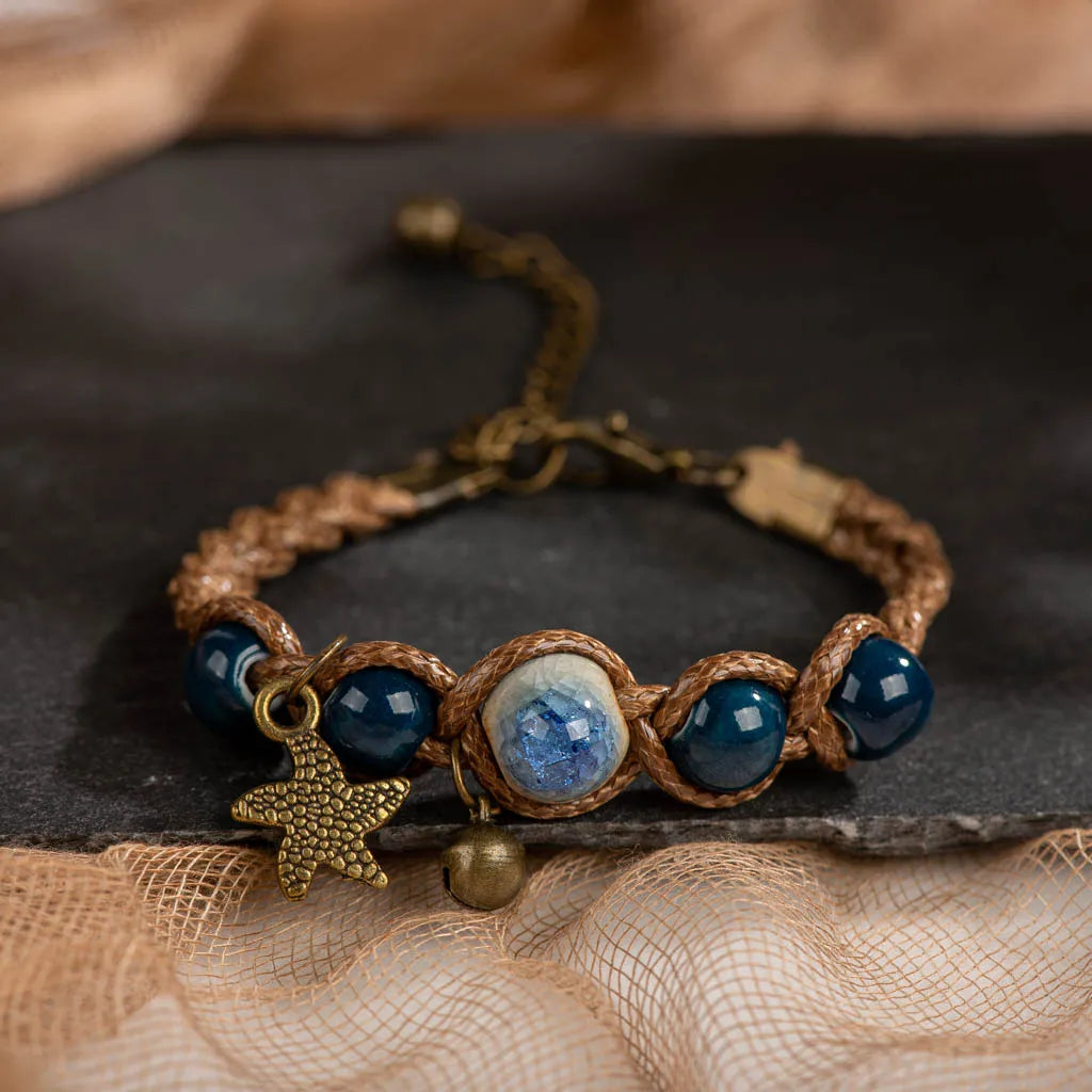 Tinkers Tinkers Mori Girl Handmade Ceramic Bead Bracelet Limited -