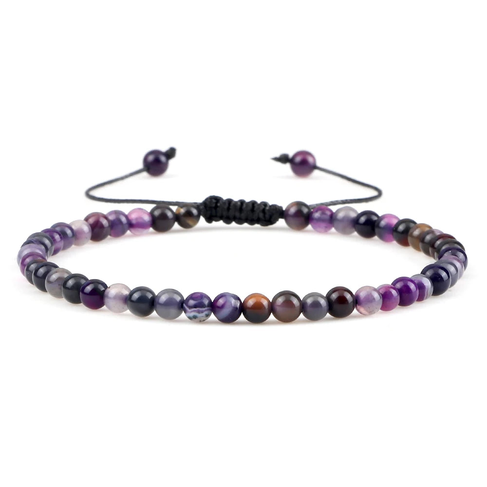 Tinkers EarthStone 4mm Natural Mini Beads Bracelet Unisex Yoga - Apparel & Accessories > Jewelry > Bracelets