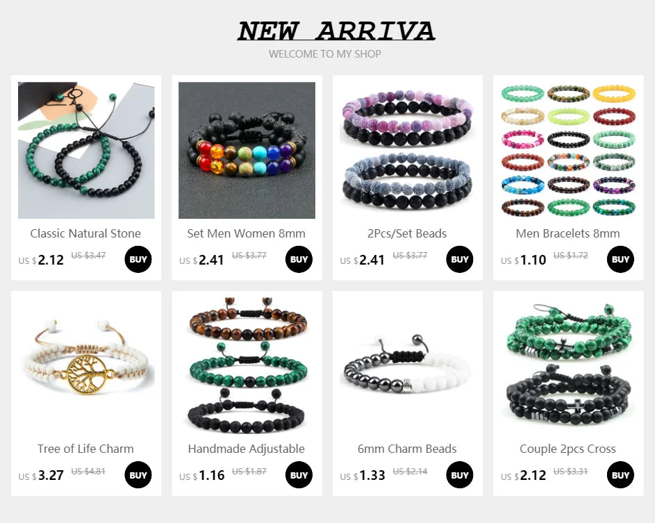 Tinkers Tinkers Black Lava Beads Bracelet Spiritual Yoga Style Luxe - Uncategorized