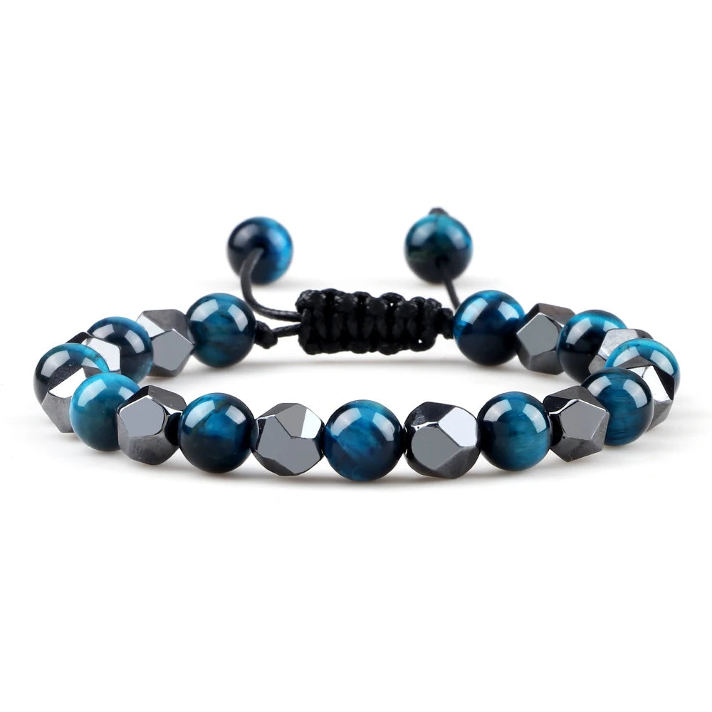 Tinkers Natural Lava Stone Beaded Bracelet Yoga Style Luxe Elegance - Uncategorized