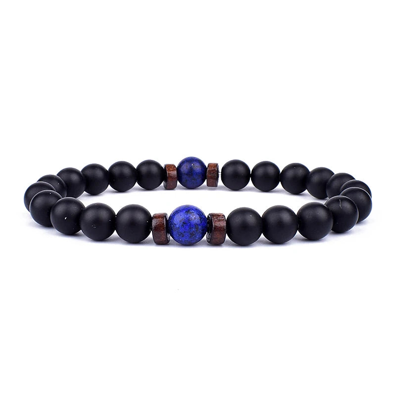 Tinkers Volcanic Stone Lava Bracelet Tibetan Buddha Edition -