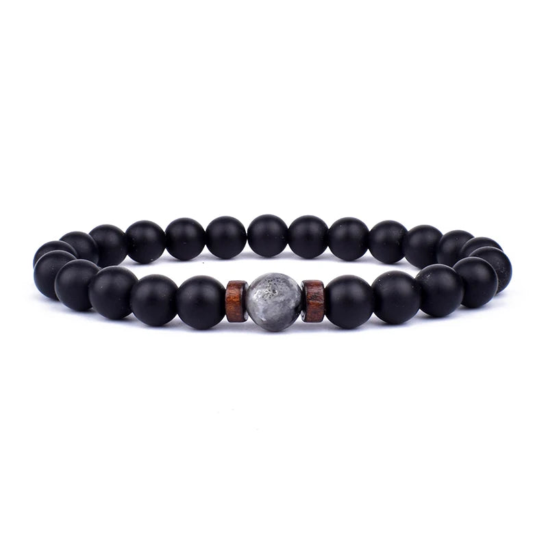 Tinkers Volcanic Stone Lava Bracelet Tibetan Buddha Edition -