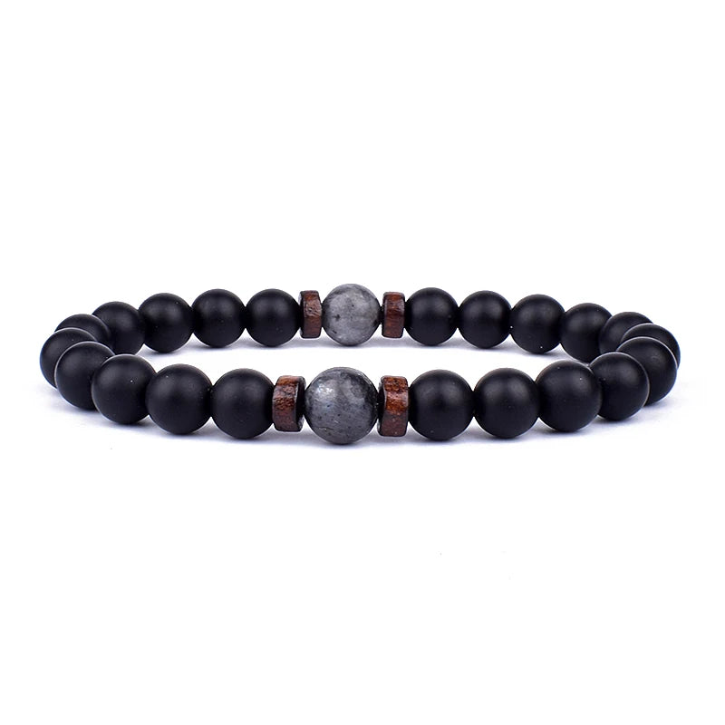 Tinkers Volcanic Stone Lava Bracelet Tibetan Buddha Edition -