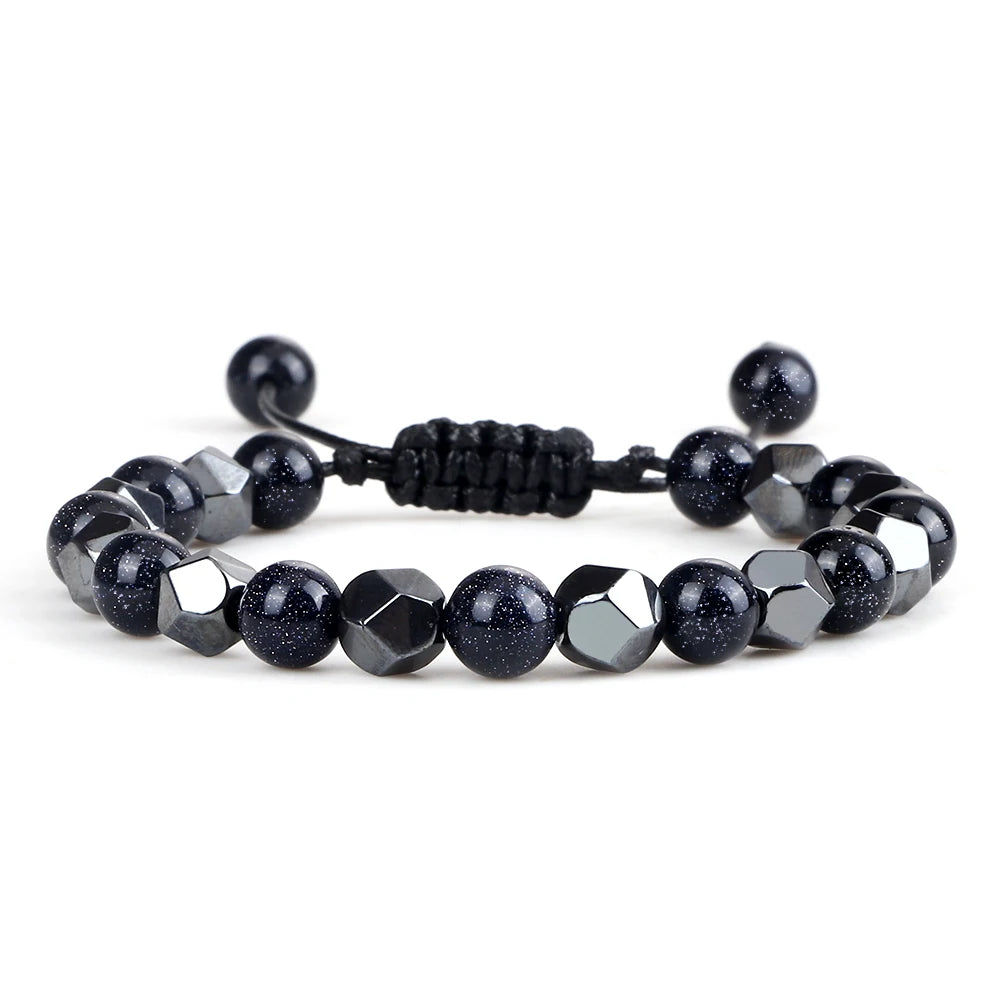 Tinkers Natural Lava Stone Beaded Bracelet Yoga Style Luxe Elegance - Uncategorized
