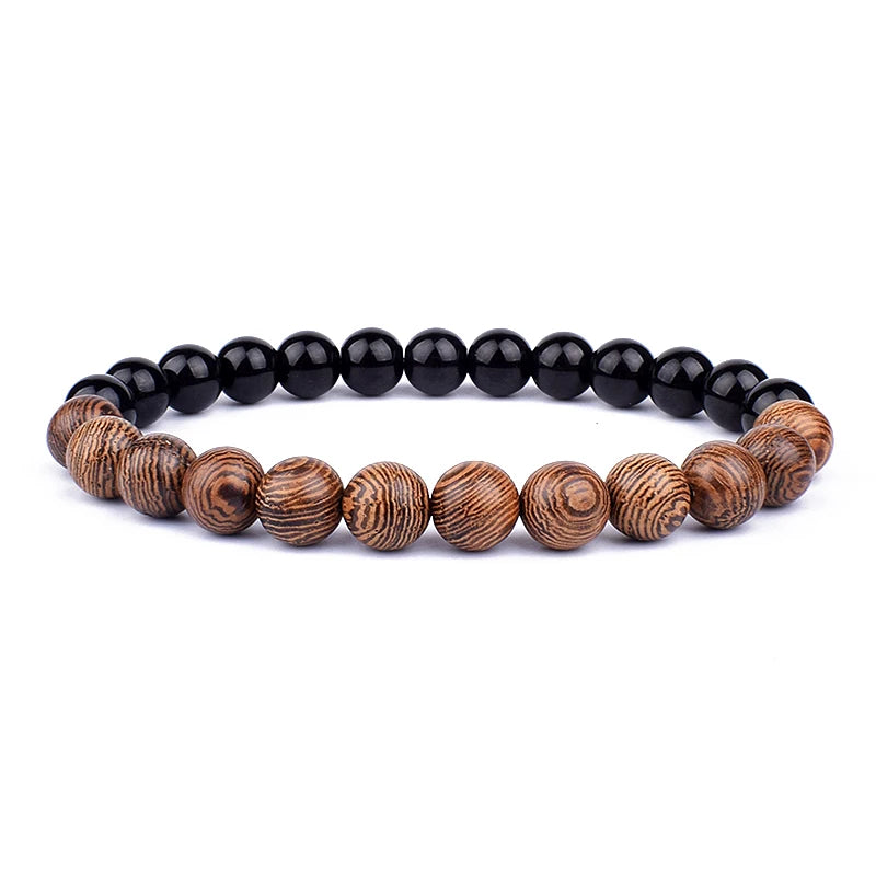 Tinkers Volcanic Stone Lava Bracelet Tibetan Buddha Edition -