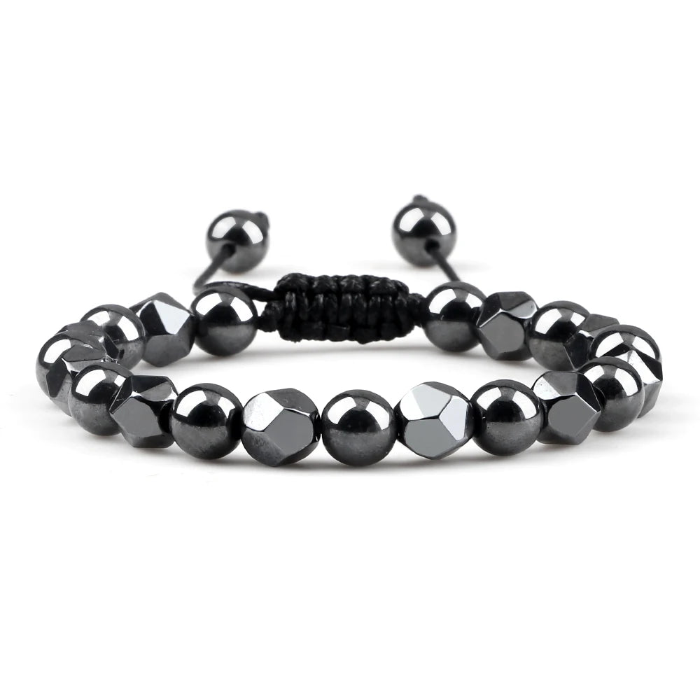 Tinkers Natural Lava Stone Beaded Bracelet Yoga Style Luxe Elegance - Uncategorized