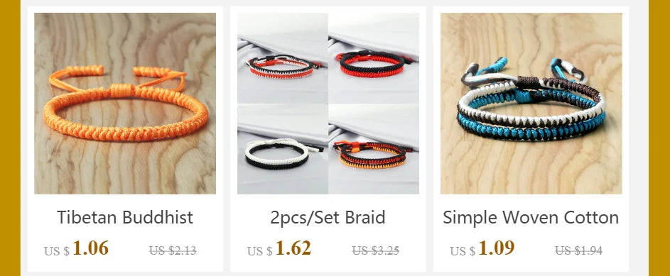 Tinkers Tinkers Tibetan Buddhist Bracelet Set Artisan Multicolor -