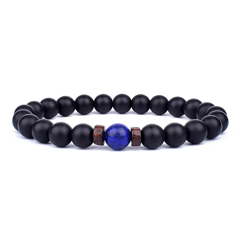 Tinkers Volcanic Stone Lava Bracelet Tibetan Buddha Edition -