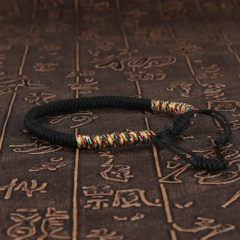 Tinkers Tibetan Buddhist Bracelet Unisex Handmade King Kong Knot -