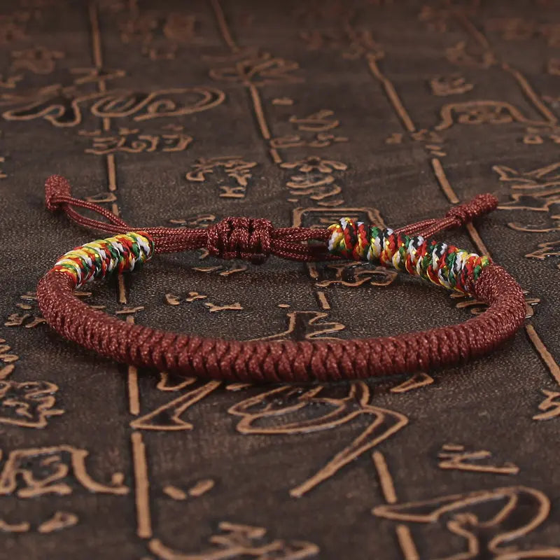 Tinkers Tibetan Buddhist Bracelet Unisex Handmade King Kong Knot -