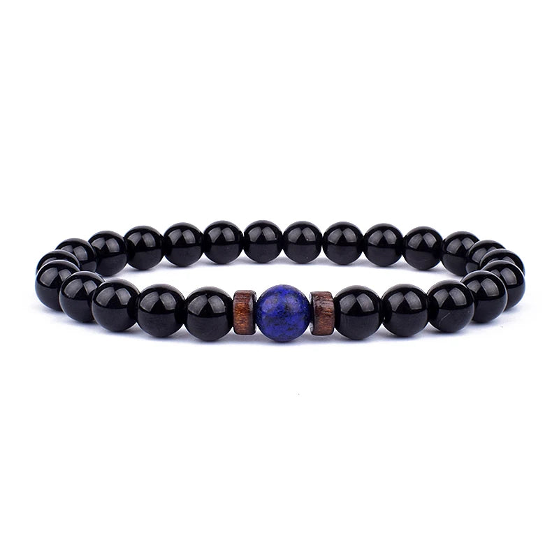 Tinkers Volcanic Stone Lava Bracelet Tibetan Buddha Edition -